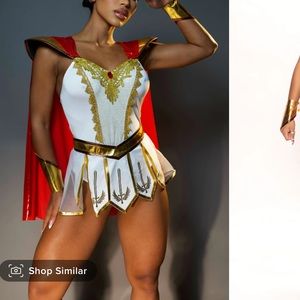 Gladiator princess costume